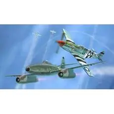 Model Set Combat Set Me262 & P-51B Mustang