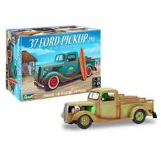 37 Ford Pickup with surfboard 2N1