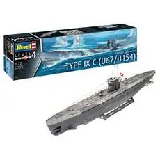 German Submarine Type IXC U67/U154