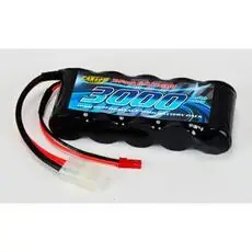 6V/3000mAh NiMH Empfängerakku TAM/BEC