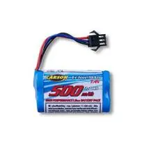 7,4V/500mAh Li-Ion Akku 500404304-06 JST