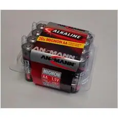1,5V Alkaline Mignon AA Batt.-Box (20)