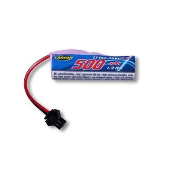 3,7V/500mAh Li-Ion Akku:108053 JST Steck