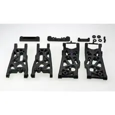 X10EB-2WD Querlenker + Halter-Set V/H