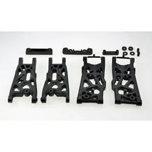 X10EB-2WD Querlenker + Halter-Set V/H