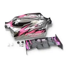 1:8 Karosserie-Set Akuma pink/grau