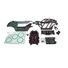 Kaross.-Set Offroad Fighter Cage türkis