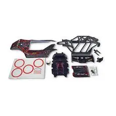Karosserie-Set Offroad Fighter Cage rot