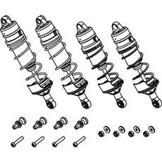 KOD Stoßdämpfer Set (4) 110/125mm