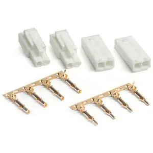 Mini Tamiya Stecker/Buchse 2 Paar