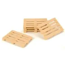 1:14 Euro-Paletten Satz (5)Kunst./Beige