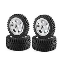 1:10 Reif.-/Felgen Set All Terrain Chr.