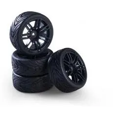 1:10 Räderset (4) Design 14 Sp.schw.26mm
