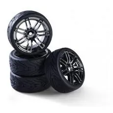 1:10 Räderset (4) Design 14Sp.rauch 26mm