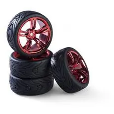 1:10 Räderset (4) Design 10 Sp.rot 26mm