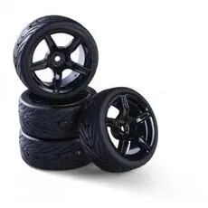 1:10 Räderset (4) Design 5 Sp.schw. 26mm