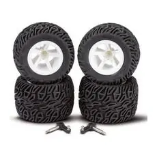 1:10 2WD Räderset XL(4) inkl.Lenkheb L/R