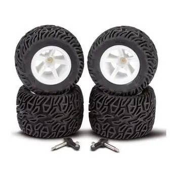 1:10 2WD Räderset XL(4) inkl.Lenkheb L/R