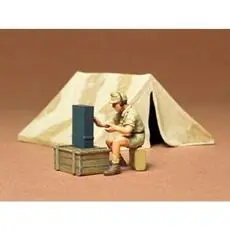 1:35 Diorama-Set Zelt m. Funk (1)