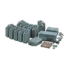 1:35 WWII Dt. Kanister Set (12) Früh.