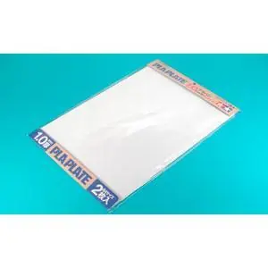 Kst-Platte 1,0mm (2) weiß 257x364mm