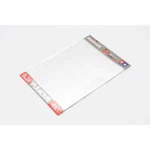 Kst-Platte 0,3mm (4) klar 257x364mm
