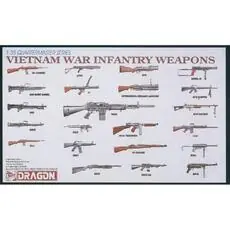 1:35 Vietnam War Infantry Weapons