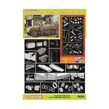1:35 Sd.Kfz.250/5 NEU le.Beob.Wg.
