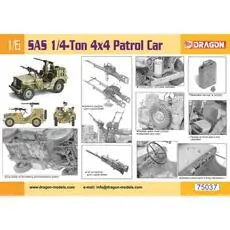 1:6 SAS 1/4-Ton 4x4 Patrol Car