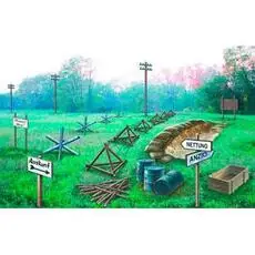 1:72 Zubehör Schlachtfeld WWII