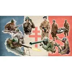 1:72 WWII French Infantry
