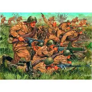 1:72 WW2 Russische Infanterie