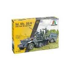 1:35 Sd. Kfz. 10/4 mit FLAK 30 und Crew