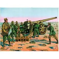 1:72 Italienische Kanone 149/40, Kolonne