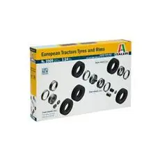 1:24 Reifen-/Felgen-Set Euro (7+7)