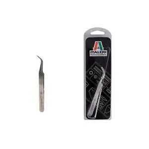 Italeri Präzisions Pinzette, gebogen (1)