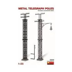 1:35 Telegraphenmasten Metall