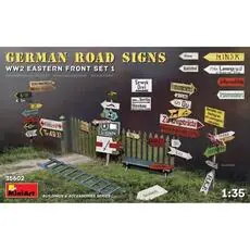 1:35 WW2 Dt. Verkehrszeichen Set 1 Ost