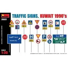1:35 Verkehrszeichen Kuwait 1990