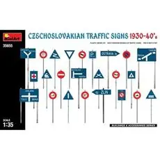 1:35 Verkehrsschilder Tschecheslo. 30-40