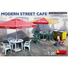 1:35 Straßenkaffeemöbel modern