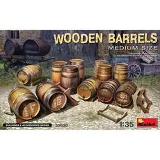 1:35 Holzfässer mittlere Größe (12)