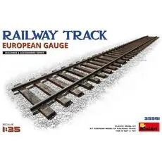 1:35 Eisenbahnstrecke Europ. Spurweite