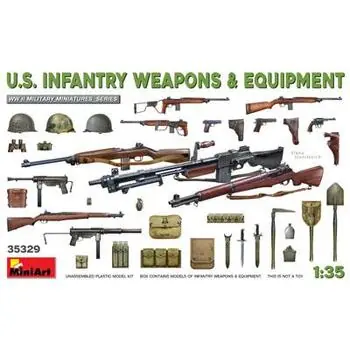 1:35 US Infanterie Waffen/Zubehör