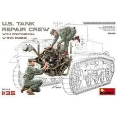1:35 US Panzer Rep. Crew m. W670 Motor