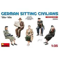 1:35 Fig. Dt. Zivilisten sitzen. 1930-40