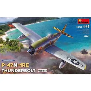 1:48 US P-47N-1RE Thunderbolt Basic Kit