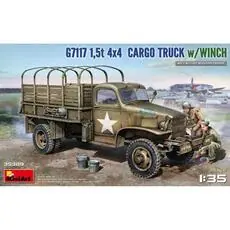 1,5t 4x4 G7117 Cargo Truck w/Winch in 1:35