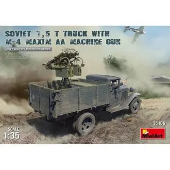 1:35 Sov. 1,5t LKW Vierling M-4 Maxim(2)