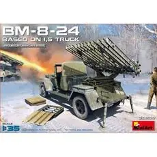 1:35 BM-8-24 Raketenwerfer auf 1,5to LKW